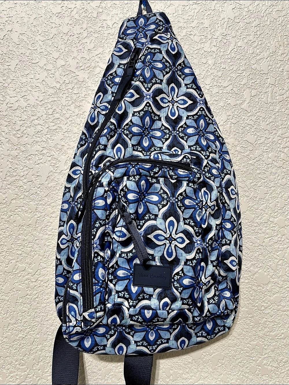 Vera Bradley Floral Print Sling Backpack